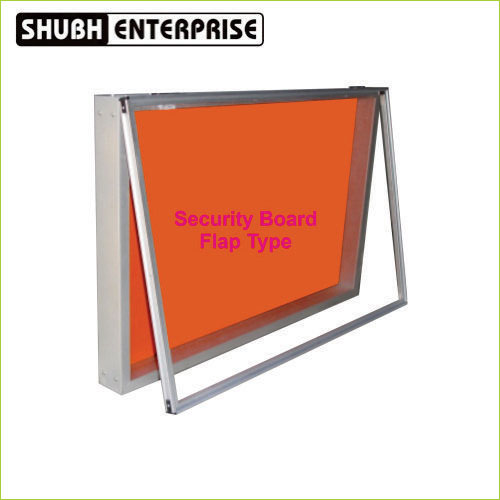 Notice Board Door Covered