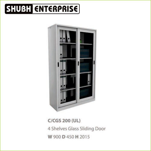 C-CGS 200 (UL) 4 Shelves Glass Sliding Door W 900 D 450 H 2015