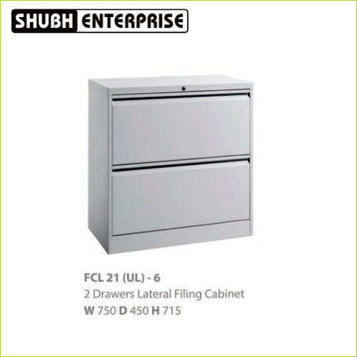 FCL 21 (UL) –  2 Drawers Lateral Filing Cabinet W 750 D 450 H715