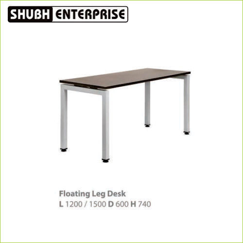 Floating Leg Desk L1200 – 1500 D 600H 740