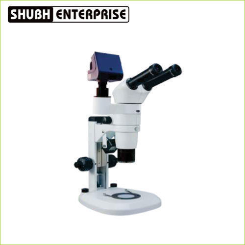 Stereo Zoom Microscope With Image Analyzer