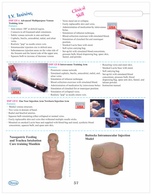I.V. Training Clinical Skill