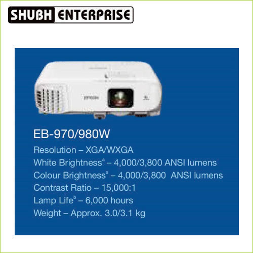 Epson Projector EB-970-980W